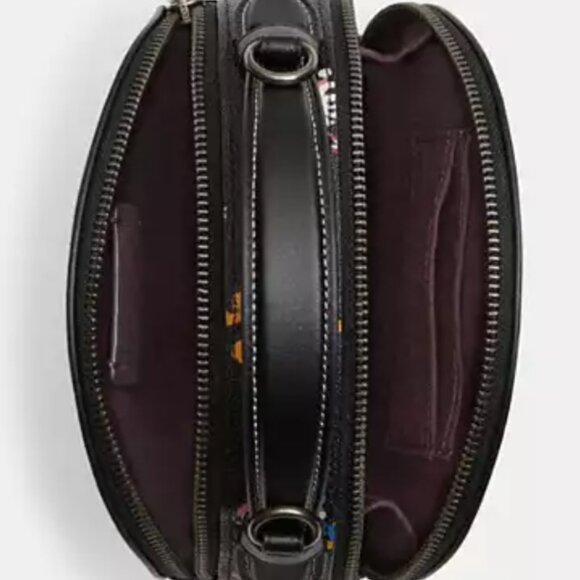 Coach - Disney X Coach Canteen Crossbody Bag with Holiday Print (NWT) - Picture 3 of 4